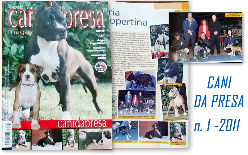 Rivista Cani da Presa n.1-2011